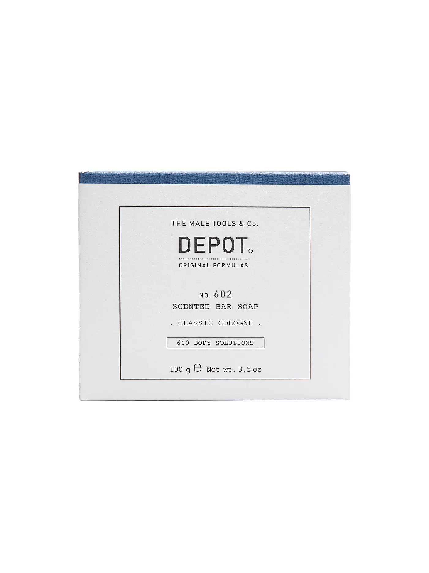 DEPOT | Seife - No.602 Scented Bar Soap Classic Cologne 100g | keine Farbe